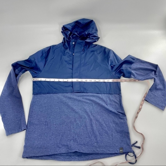 NWOT Under Armour Hybrid Wind Rain Pullover - size Small - Picture 4 of 13